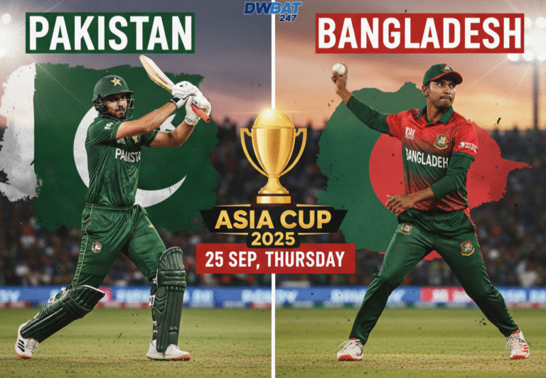 Pakistan vs Bangladesh